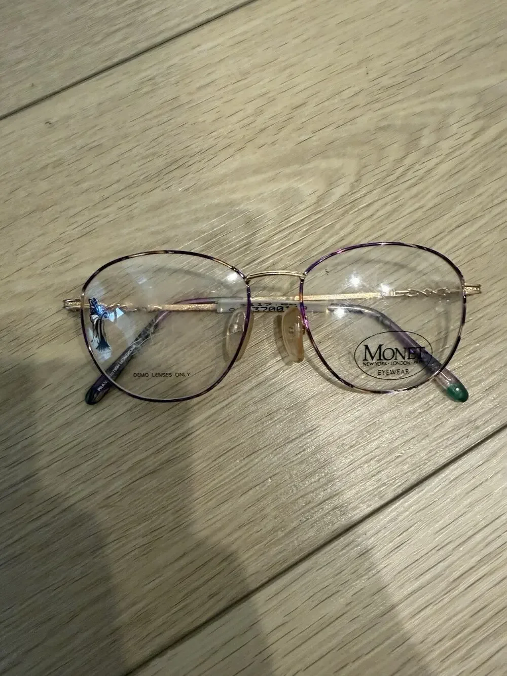 MONET EYEGLASSES FRAMES Purple MARINE 51-16